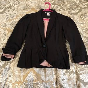 Black blazer